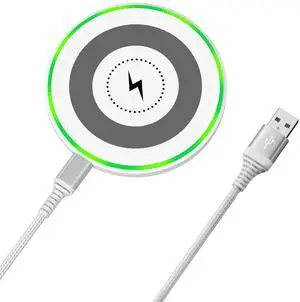 15W Pixel 9 8 Wireless Charger Fast Charging Pad For Google Pixel 9Pro XL/Fold 8a 8pro 7a 7pro 7 6, Wireless Charger Pad for iPhone 16/15, Samsung Galaxy S25 S24 FE S24 Z Fold6/SE Z Flip6 23 Ultra S22
