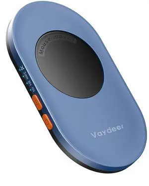 Vaydeer Ultra Slim Mouse Mover, Air 3 Mouse Jiggler with Adjustable Interval Timer, Undetectable & Noiseless, Simulates Realistic Mouse Movement, Driver-Free for Keeping The PC Active and Secure
