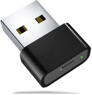 QUI Metal USB Mouse Jiggler with Switch Button,Automatic Mouse Mover with 2 Jiggle Modes,Supports Multi-Track,Driver-Free,Plug-and-Play Keeps PC/Laptop Awake