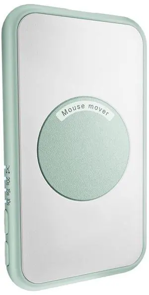 EAXBUX Ultra-Slim Mouse Jiggler,100% Undetectable Mouse Mover Jiggler Device Shaker with Adjustable Spinning Time,Random Movement,Gifts for Keeping PC/Laptop Active & Secure to Improve Work Efficiency
