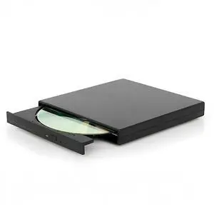 gingo External CD DVD Drive Player, USB Slim Portable CD-ROM DVD+/-RW Drive Recorder CD Burner Reader Writer Optical Disk for Laptop Desktop PC Windows 11/10/8/7 Linux OS Mac