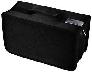 alavisxf xx CD Case, 160 Capacity Nylon DVD Case Protective CD Case Holder Portable Disc Storage Organizer Bag for Car Home (Black160, 160 Capacity)
