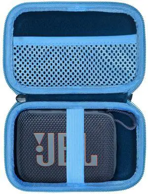Case for JBL GO 4 GO4 Portable Bluetooth Speaker, Case for Anker Soundcore Select 4 Go, Waterproof and Dustproof Feature, Blue- Case Only
