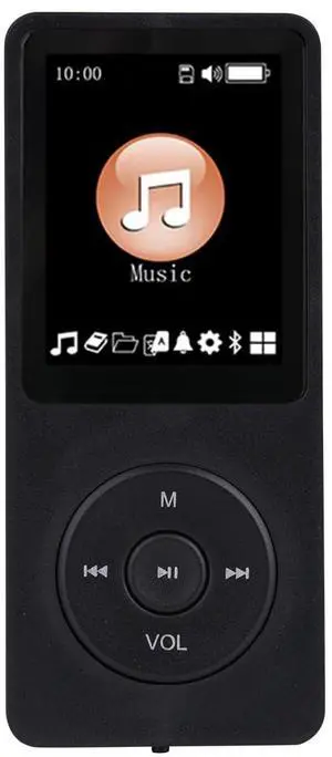 144GB MP3 Player - Music Player with Bluetooth 5.2 HiFi Sound Shuffle Single Loop FM Radio Built-in HD Speaker Voice Recorder Mini Design Ideal for Sport-8