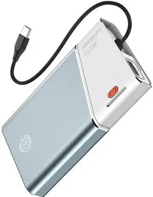Kesguar Portable Charger 20000mAh, 22.5W PD 3.0+QC 4.0 Fast Charging Power Bank, Cooler & Unbreakable Aerospace Metal Case for iPhone 16 15 14, Android, iPad, Samsung Google Tablet & More