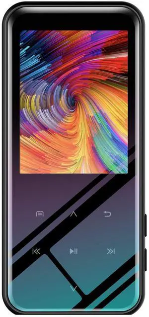 MP3 Player 136GB with Bluetooth 5.2 Portable Music Player with 2.4" Large Screen Headphones Built-in Speaker Support FM Radio Voice Recorder E-Book