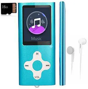 Mp3 Player,Music Player with a 16 GB Memory Card Portable Digital Music Player/Video/Voice Record/FM Radio/E-Book Reader/Photo Viewer/1.8 LCD (Sky Blue) Mp3 Player,Music Player with a 16 GB Memory Card Portable Digital Music Player/Video/Voice Record/FM Radio/E-Book Reader/Photo Viewer/1.8 LCD (Sky Blue)