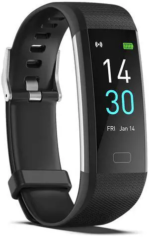 Fitness Tracker with Step/Distance/Calories Counter, Activity Tracker with Heart Rate Monitor, Slim Style Watch IP68 Waterproof, Sleep Monitor Tracker, Pedometer Watch for Women Men