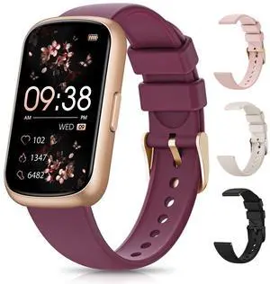 Fitness Tracker Watch, Smart Watches for Women with Heart Rate/Blood Oxygen/Sleep Monitor, 20+ Sports Modes Fitness Watches for Women/Men, Activity & Step Tracker Smart Watch for Android/iOS Phones