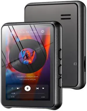 64GB MP3 Player Bluetooth 5.3 Touch Screen Music Player Portable mp4 Player with Speakers high Fidelity Lossless Sound Quality 2.4 inch mp3 FM Radio Recording e-Book 64GB MP3 Player Bluetooth 5.3 Touch Screen Music Player Portable mp4 Player with Speakers high Fidelity Lossless Sound Quality 2.4 inch mp3 FM Radio Recording e-Book