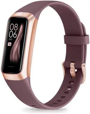 ST-CARE Fitness Tracker with Step Counter/Calories/Stopwatch, Activity Tracker, Health Tracker with Heart Rate Monitor, Sleep Tracker,1.10''AMOLED Touch