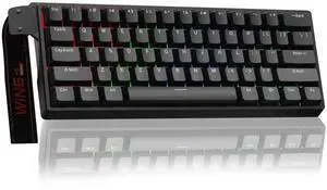 Aula WIN60 HE - 60% Mechanical Gaming Keyboard Wired, Magnetic Switch Hot Swappable, Adjustable Actuation Rapid Trigger Mode, 8000 Hz Polling Rate, RGB Small Keyboard 60 Percent Compact Design for PC