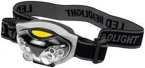6 LED Adjustable Headstrap Headlamp | Features 4 modes with white and red LEDs. 38 lumens. Ideal for auto emergencies, camping, and garage workshops 6 LED Adjustable Headstrap Headlamp | Features 4 modes with white and red LEDs. 38 lumens. Ideal for auto emergencies, camping, and garage workshops