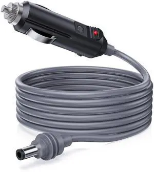 Starlink Mini Car Adapter, 10FT Starlink Mini Car Charger DC Power Cable, 12V-24V Cigarette Lighter Adapter for Starlink Accessories, Waterproof 18AWG Car Power Supply for Trucks, Buses, Ships