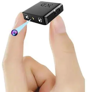 Pyzzia Hidden Camera for Security Small WiFi 1080P HD Smart Home Cameras Mini Cameras Nanny Cam with Motion Sensor Night Vision App Control Cellphone Control No Battery No Need Wi-Fi