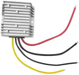 24V 12V to 36V Step Up Converter DC-DC Regulator Boost Power Supply Input(9V-30V) Waterproof Module Transformer for GolfCart Motor Car Truck Vehicle Boat Solar E-Bike (5A-180W)