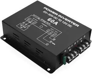 MEIRIYFA DC 24v to 12v 60A Power Converter Inverter,DC Step Down 24v to 12v 720W Large Power Supply Converter Car Voltage Electric Buck Regulator Reducer for Motor Car Truck Vehicle Boat Solar System