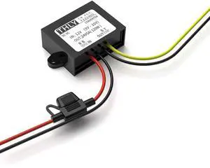 12V to 24V Voltage Converter, DC Boost Converter 5A 120W Step Up Transformer with Fuse Waterproof Transformer 12v for Golf Cart LED Light Motor Truck Vehicle Boat etc.