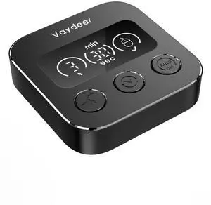 Vaydeer Smart Mouse Jiggler, X3 Plus Undetectable Mouse Mover by IT, Auto Running When AFK, Auto Stop When Mouse in use, Plug and Play with LED Display, 3 Tracks, Undetectable Mouse Shaker Wiggler