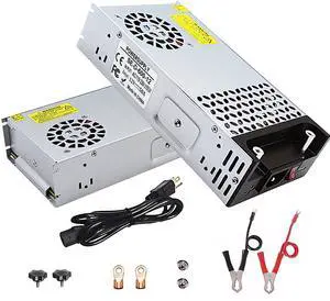 AC to DC 12V 50A 600W Power Supply Switching Universal Regulated AC to DC Converter AC 110V 220V to DC 12V SMPS Transformer Driver Adapter for LED Strip Light, CCTV Camera, RV (DC12V-50A-600W)