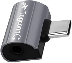 Togconn USB C to 3.5mm Aux Headphone and Charger Adapter Splitter, 2 in 1 USB Type C Male to Aux Audio Jack with PD 60W Fast Charge Port for iPhone 15 Pro Max, Galaxy S24/23 Ultra, iPad Pro, Pixel 8 Togconn USB C to 3.5mm Aux Headphone and Charger Adapter Splitter, 2 in 1 USB Type C Male to Aux Audio Jack with PD 60W Fast Charge Port for iPhone 15 Pro Max, Galaxy S24/23 Ultra, iPad Pro, Pixel 8