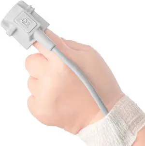 Pediatric Finger Silicone SpO2 Sensor #75 (33-88 lbs)