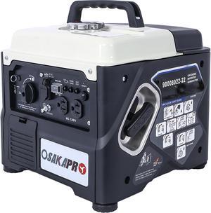 Portable Inverter Generator,1200W ultra-quiet gas engine, EPA Compliant, Eco-Mode Feature, Ultra Lightweight for Backup Home Use & Camping