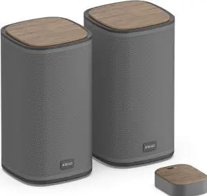 KEiiD Computer Speaker Bluetooth PC Laptop/Desktop Speakers Wireless Stereo System for Home/Office, Touch Control Pod, 4 EQ Modes, Aesthetic Style KEiiD Computer Speaker Bluetooth PC Laptop/Desktop Speakers Wireless Stereo System for Home/Office, Touch Control Pod, 4 EQ Modes, Aesthetic Style