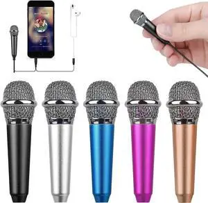 Mini Portable Vocal/Instrument Microphone for Voice Video Recording Singing,Vlogging, Podcasting, Tiny Microphone for iPhone Android Phone Computer Latop Notebook Tablet iPad(Black) Mini Portable Vocal/Instrument Microphone for Voice Video Recording Singing,Vlogging, Podcasting, Tiny Microphone for iPhone Android Phone Computer Latop Notebook Tablet iPad(Black)