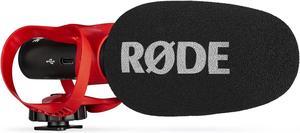 VideoMic GO II Ultra-compact On-camera Shotgun Microphone with both 3.5mm and USB Outputs for Filmmaking, Content Creation, Podcasting and Video Calls