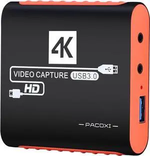 Capture Card for Nintendo Switch with 4K Pass-Through, USB3.0 1080P 60FPS HDMI Video Cam Link Game Capture for Streaming, Work with Xbox PS4 PS5 PC DSLR for OBS Twitch Live Broadcasting and Recording Capture Card for Nintendo Switch with 4K Pass-Through, USB3.0 1080P 60FPS HDMI Video Cam Link Game Capture for Streaming, Work with Xbox PS4 PS5 PC DSLR for OBS Twitch Live Broadcasting and Recording