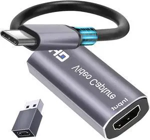 4K HDMI Capture Card, Cam Link Video Capture Card HDMI to 1080P Type-C for Windows Mac OS System for Streaming Gaming Meeting with USB C Adapter to Adjust PS3 4, Switch, Xbox 4K HDMI Capture Card, Cam Link Video Capture Card HDMI to 1080P Type-C for Windows Mac OS System for Streaming Gaming Meeting with USB C Adapter to Adjust PS3 4, Switch, Xbox