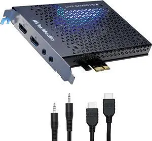 Live Gamer HD 2-PCIe Internal Game Capture Card, Record and Stream in 1080p 60 with Multi-Card Support, Low-Latency Pass-Through on Xbox series x/s, PS5, Nintendo Switch, Windows 10 (GC570)