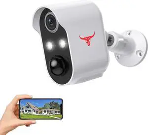 Outdoor Security Camera, Battery Powered Wireless Camera, Suitable for Home Security Indoor/Outdoor, Cloud Storage, Color Night Vision, 2-Way Talk, Smart AI Motion Detection (1) Outdoor Security Camera, Battery Powered Wireless Camera, Suitable for Home Security Indoor/Outdoor, Cloud Storage, Color Night Vision, 2-Way Talk, Smart AI Motion Detection (1)