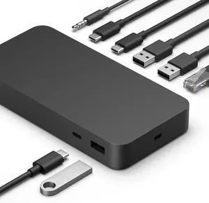 Microsoft Surface Thunderbolt 4 Dock - High-Speed Docking Station with Dual 4K Monitor Support
