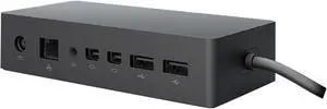 Microsoft Surface Dock for Surface Pro 3, Surface Pro 4, and Surface Book with 4 USB Ports and Ethernet and USB 3.0 Hardware Interface (Black)