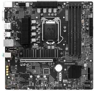 MSI Z590M BOMBER DDR4 LGA1200 Intel Z590 mATX Motherboard , with PCIe 4.0, USB 3.2 Gen 2,2.5Gbps LAN controller