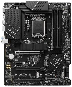 MSI PRO Z790-P II DDR5 LGA 1700 Intel Z790 SATA 6Gb/s DDR4 ATX Motherboard