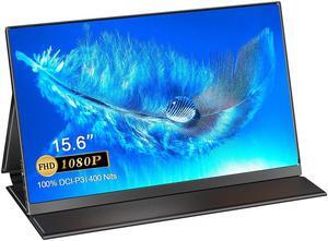 NEWSOUL 15.6" Portable Monitor QLED 1080P DCI-P3 100% sRGB Extended Screen