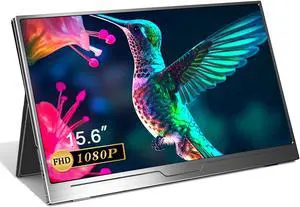 NEWSOUL 15.6" Portable Monitor 1920*1080 Second Display HDMI Type C For Computer Laptop