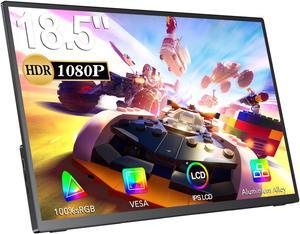 NEWSOUL 18.5" 1080P Portable Monitor Ultra-Slim & Lightweight Frameless FreeSync Gaming