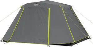 CORE Instant Cabin Tents | 6 Person / 9 Person / 10 Person / 12 Person Family Cabin Multi Room Pop Up Tents Car Camping | Included Storage Pockets for Camping Accessories