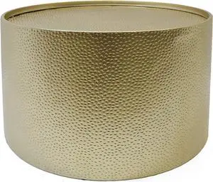 Christopher Knight Home Rache Modern Round Coffee Table with Hammered Iron, Gold, 26. 00 L x 26. 00 W x 17. 00 H Christopher Knight Home Rache Modern Round Coffee Table with Hammered Iron, Gold, 26. 00 L x 26. 00 W x 17. 00 H