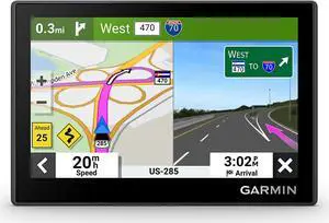 Garmin Drive 53 GPS Navigator, High-Resolution Touchscreen, Simple On-Screen Menus and Easy-to-See Maps, Driver Alerts