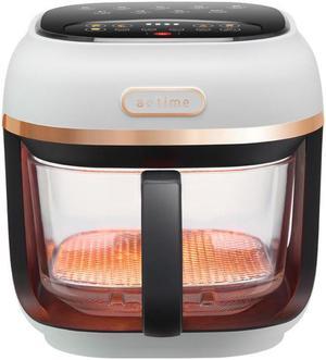 Visual electric fryer 4L new home glass multifunctional large capacity air fryer
