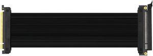 PCIE Gen 4 16x Extreme Flexible, High Speed Riser Cable PCI Express 4.0 Port GPU Extension Card Riser Cable Straight 180° [11.8in/30cm]