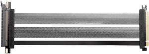 Riser Cable PCIe 4.0 x16 Riser Cable Flexible Cable Extension Port Adapters GPU High Speed Vertical Mount Gaming PCI Express Gen4 Riser Cable 20cm/7.87in Straight (180°)