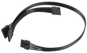 5 Pin to 3x4 Pin Molex Hard Drive HDD PSU Power Adapter Cable for Cooler Master PSUs with Single 5 pin Port V550 V650 V750 V850 V700 V1000 V1200 Semi Modular M520/M620 etc