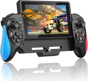 Gammeefy Switch Controller for Switch/OLED, One-Piece Joypad Controller Replacement for Switch Pro Controller, Switch Controllers Remote with Adjustable TURBO and Dual Motor Vibration