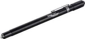 Streamlight 65018 Stylus 11-Lumen White LED Pen Light with 3 AAAA Alkaline Batteries, Black